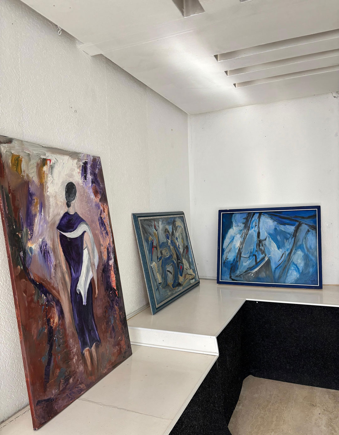 Kunst im Schaufenster – ein Vorgeschmack auf die Benefiz-Kunstauktion!